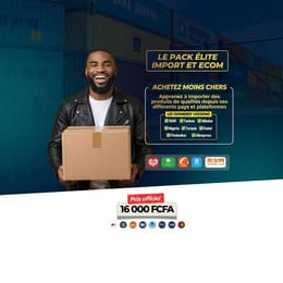 Élite Import & E-com Pro : Maîtrise l’importation et la vente en Afrique à ton rythme comme un pro