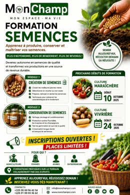 FORMATION PRATIQUE SUR LES SEMENCES