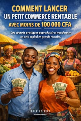 COMMENT LANCER UN PETIT COMMERCE RENTABLE AVEC MOINS DE 100 000 CFA