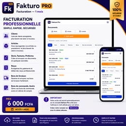 Fakturo Pro — Facturation · 1 mois