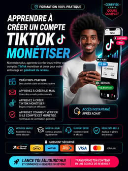 MONETISER SON COMPTE TIKTOK
