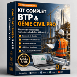 Gagnez des Heures de Travail sur Chaque Projet Grâce au Kit BTP & Génie Civil le Plus Complet