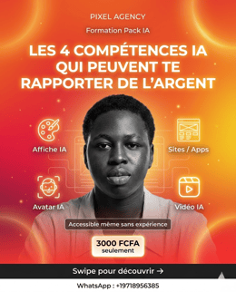 Pack IA Complet: Créez Affiches, Sites, Avatars et Vidéos Comme un Pro