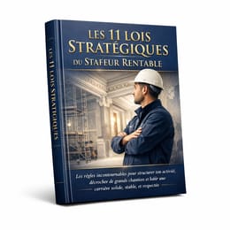 Les 11 Lois Stratégiques du Stafeur Rentable