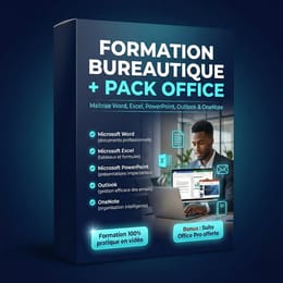 FORMATION BUREAUTIQUE + PACK OFFICE