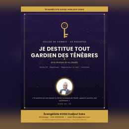 Je destitue tout gardien des ténèbres de la destinée de ma famille