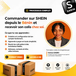 Commander sur SHEIN depuis le Bénin : la méthode complète pour recevoir tes colis toi-même
