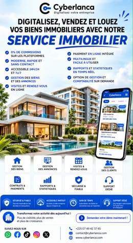 Web Aplication pour Services IImmobilier