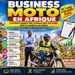 1 MOTO → 1 REVENU : Comment lancer un business de moto avec conducteur en Afrique