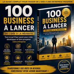 100 idées de business et le guide complet pour passer de l’idée à une entreprise rentable et durable