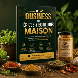 LE BUSINESS DES ÉPICES & BOUILLONS MAISON