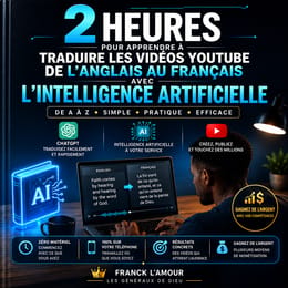 Comment traduire des vidéos YouTube de l’anglais vers le français avec l’intelligence artificielle