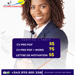 CV PRO + Lettre de motivation