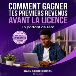 Comment  gagner tes premiers revenus avant la licence en partant de zéro?