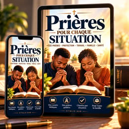 Ton guide de prière chrétiens pour toutes les situations de la vie (protection, travail, santé… )👇🏽