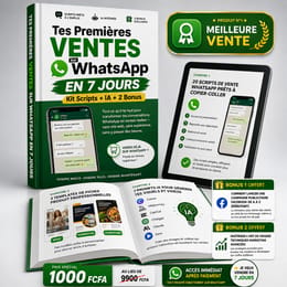 🚀 Vends Plus sur WhatsApp et Facebook Dès Aujourd'hui — Sans Site Web, Sans Expérience