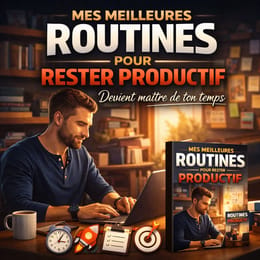 Mes Meilleures routines pour rester productif