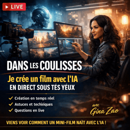 Dans les coulisses : Je crée un film avec l’IA en direct sous tes yeux