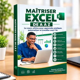 MAÎTRISER EXCEL DE A À Z - Le cours ultime pour apprendre, automatiser et travailler avec l’IA