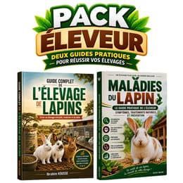 PACK ELEVEUR : Stratégies & Astuces Pratiques pour Optimiser Votre Élevage de lapins