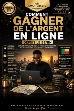 Comment Gagner de l'Argent en Ligne depuis le Bénin — Pack Premium Smart Assets