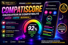 CompatiScore : ton score d'alchimie (crush, ami·e, ex, famille)