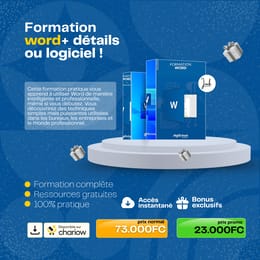 Arrêtez de Chercher : Formation Word Ultime pour les Débutants