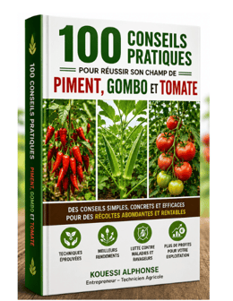 5Guide complet : 100 Conseils Pratiques pour Réussir son Champ de Piment, Gombo et Tomate