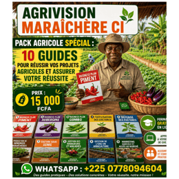 01 PACK AGRICOLE SPÉCIAL : 5 GUIDES POUR RÉUSSIR VOS PROJETS AGRICOLES ET ASSURER VOTRE RÉUSSITE