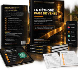 PAGE DE VENTE PREMIUM AVEC L'IA