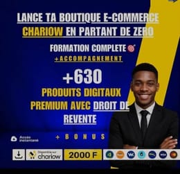 500mil/mois GUIDE DE CREATION DE BOUTIQUE ET+5000 PRODUIT DIGITAUX A REVENDRE