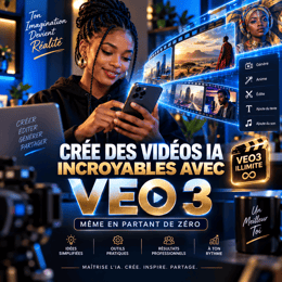 Crée des vidéos IA incroyables avec VEO 3, même en partant de zéro