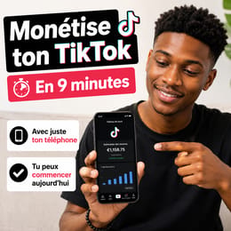 Monétise ton TikTok en 9 minutes