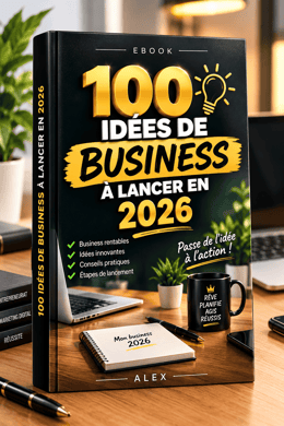 100 idées de business en ligne à lancer en 2026
