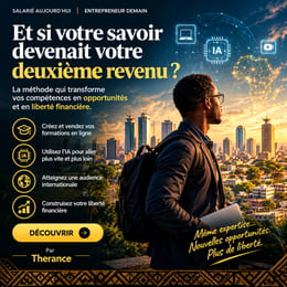 Liberté Digitale : Génère ton premier million en ligne avec le Marché du Savoir et l'IA