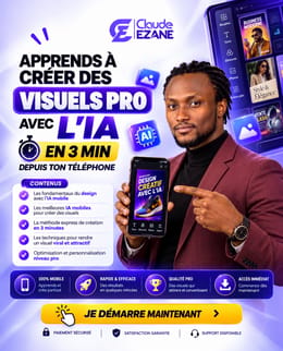 En 3 minutes, crée des affiches professionnelles qui attirent tous les clients avec ton téléphone