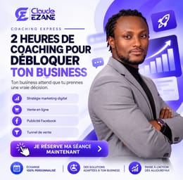 Top Coaching de 02 heures pour débloquer ton business aujourd'hui