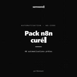 Pack n8n, 40 automatisations prêtes à l'emploi
