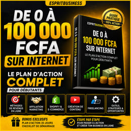 De 0 à 100 000 FCFA sur Internet : Le Guide Complet