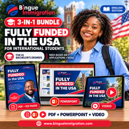 Fully Funded in the USA 3-in-1 Pack: PDF Guide + Video + Presentation
