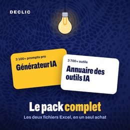 Pack DECLIC : Générateur IA et outils IA