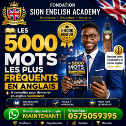 E-BOOK LES 5000 MOTS LES PLUS FREQUENTS EN ANGLAIS