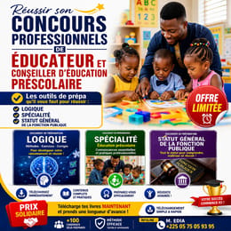 PREPA CONCOURS PRO EDUCATEUR &CONSEILLER D'ÉDUCATION PRÉSCOLAIRE