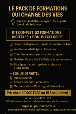 52 FORMATIONS CASH MONEY