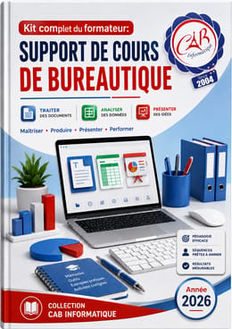 KIT COMPLET DU FORMATEUR EN BUREAUTIQUE