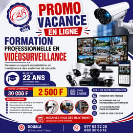 PRATIQUE DE L'INSTALLATION DES CAMERAS DE VIDEOSURVEILLANCE