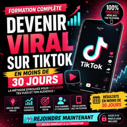 đ FORMATION COMPLĂTE POUR DEVENIR VIRAL SUR TIKTOK EN MOINS DE 30 JOURS đ„