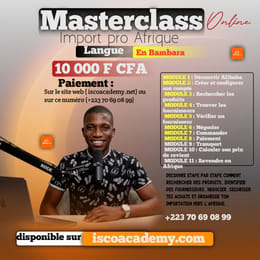 Masterclass import pro Afrique