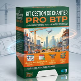 Kit Gestion de Chantier Pro BTP