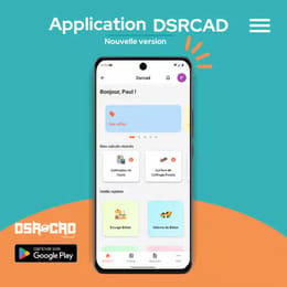 1 mois - Abonnement DSRCAD (App)